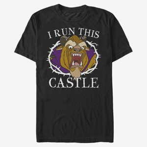 Queens Disney Beauty & The Beast - Castle Unisex T-Shirt Black