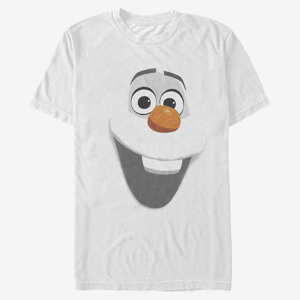 Queens Disney Frozen - Olaf Face Unisex T-Shirt White