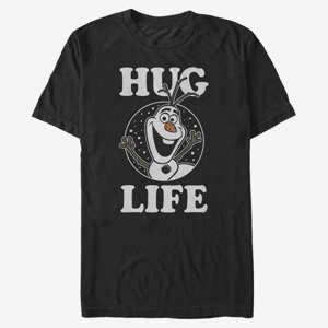 Queens Disney Frozen - Hug Life Unisex T-Shirt Black