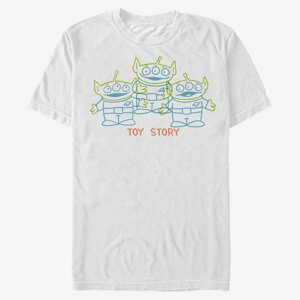 Queens Disney Toy Story 1-3 - SCRIBBLE Unisex T-Shirt White