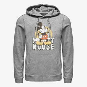 Queens Disney Mickey Classic - Vintage Mickey Unisex Hoodie Heather Grey