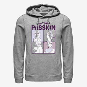 Queens Disney Frozen Two - Lead With Passion Unisex Hoodie Heather Grey