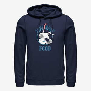 Queens Disney Mulan - Lil Brother Food Unisex Hoodie Navy Blue