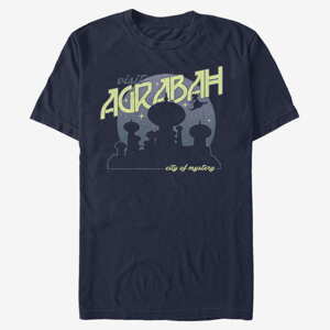 Queens Disney Aladdin - Agrabah Postcard Unisex T-Shirt Navy Blue