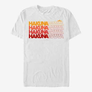 Queens Disney The Lion King - Thanks Hakuna Unisex T-Shirt White