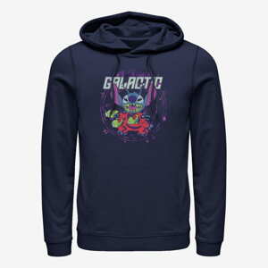 Queens Disney Lilo & Stitch - Spaced Dads Unisex Hoodie Navy Blue