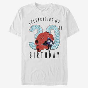 Queens Disney Big Hero 6 Movie - Baymax 30 Years Unisex T-Shirt White