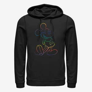 Queens Disney Mickey Mouse - Big Pride Unisex Hoodie Black