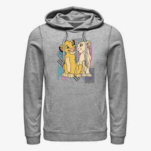 Queens Disney The Lion King - Lion King Nostalgia Unisex Hoodie Heather Grey