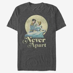 Queens Disney Cinderella - Never Apart Unisex T-Shirt Dark Heather Grey