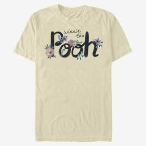 Queens Disney Winnie the Pooh - Name Art Unisex T-Shirt Natural