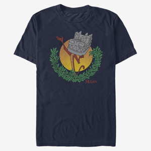 Queens Disney Mulan - Stone Dragon Unisex T-Shirt Navy Blue