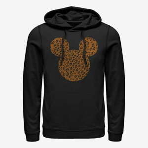 Queens Disney Classic Mickey - Cheetah Mouse Unisex Hoodie Black