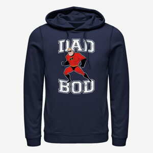 Queens Disney Incredibles - Dad Bod Unisex Hoodie Navy Blue