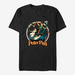 Queens Disney Peter Pan - London Flyin Unisex T-Shirt Black