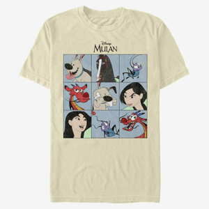 Queens Disney Mulan - Fave Characters Unisex T-Shirt Natural