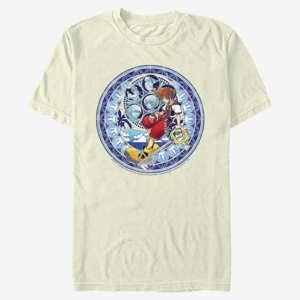Queens Disney Kingdom Hearts - Stained Glass Sora Unisex T-Shirt Natural