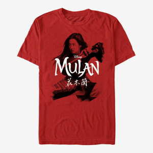 Queens Disney Mulan: Live Action - Fighting Stance Unisex T-Shirt Red
