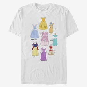 Queens Disney Princess - Textbook Dresses Unisex T-Shirt White