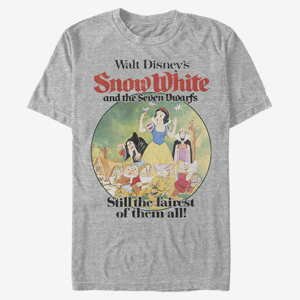 Queens Disney Snow White - Fair Times Unisex T-Shirt Heather Grey