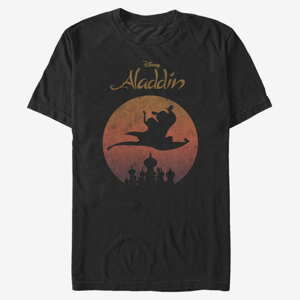 Queens Disney Aladdin - Flying High Unisex T-Shirt Black