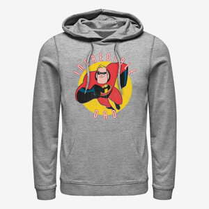 Queens Disney Incredibles - Incredible Dad Unisex Hoodie Heather Grey