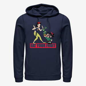 Queens Disney Wreck-It Ralph 2 - Apple a Day Unisex Hoodie Navy Blue