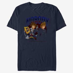 Queens Disney Kingdom Hearts - Nobody Circle Unisex T-Shirt Navy Blue
