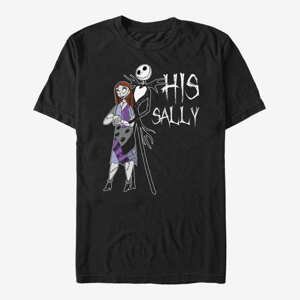 Queens Disney Nightmare Before Christmas - HIS SALLY Unisex T-Shirt Black
