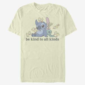 Queens Disney Lilo & Stitch - Kind To All Kinds Unisex T-Shirt Natural