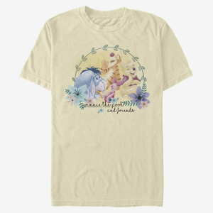 Queens Disney Winnie the Pooh - Winnie and Friends Unisex T-Shirt Natural