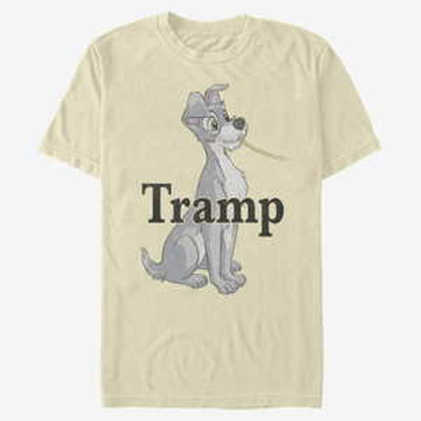 Queens Disney Classics Lady & The Tramp - Her Tramp Unisex T-Shirt Natural