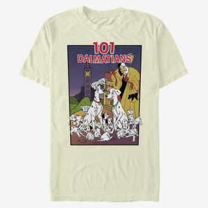 Queens Disney Classics 101 Dalmatians - VHS Cover Unisex T-Shirt Natural