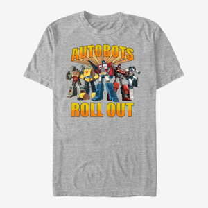 Queens Hasbro Vault Transformers - Autobots Rollout Unisex T-Shirt Heather Grey