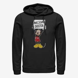 Queens Disney Classics Mickey Classic - Mickey Awesome Doctor Unisex Hoodie Black