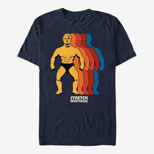 Queens Hasbro Stretch Armstrong - Vintage Colors Unisex T-Shirt Navy Blue