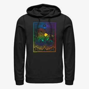 Queens Dungeons & Dragons - Dice Gradient Landscape Unisex Hoodie Black