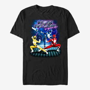 Queens Hasbro Vault Power Rangers - Nineties Lightning Unisex T-Shirt Black
