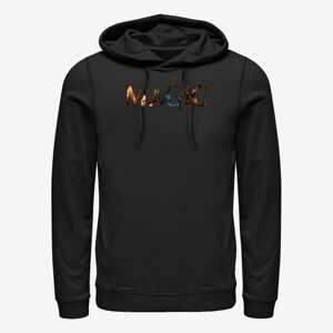 Queens Magic: The Gathering - Magic Text Fill Unisex Hoodie Black