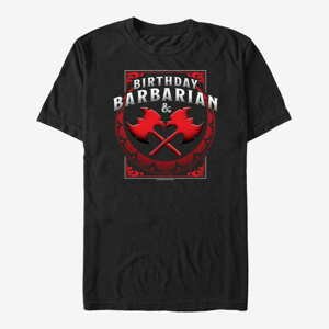 Queens Dungeons & Dragons - Barbarian Birthday Unisex T-Shirt Black