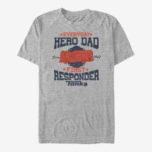 Queens Hasbro Vault Tonka - Hero Dad Unisex T-Shirt Heather Grey