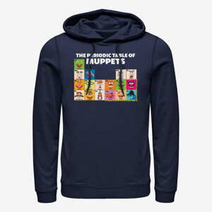 Queens Disney Classics Muppets - PERIODIC TABLE OF MUPPETS Unisex Hoodie Navy Blue