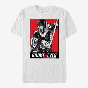 Queens Hasbro Vault Snake Eyes - Minimal Snake Eyes Unisex T-Shirt White