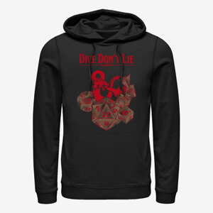 Queens Dungeons & Dragons - Dice Don't Lie Unisex Hoodie Black