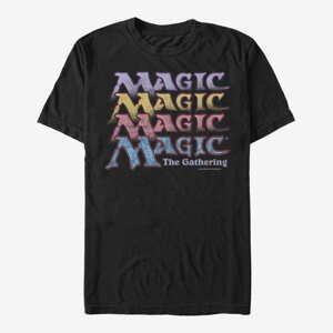 Queens Magic: The Gathering - Retro Stack Unisex T-Shirt Black