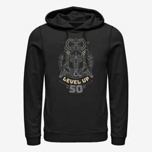 Queens Dungeons & Dragons - Level Up Fifty Unisex Hoodie Black