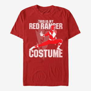 Queens Hasbro Vault Power Rangers - Red Ranger Costume Unisex T-Shirt Red