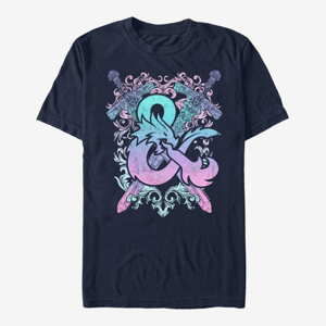 Queens Dungeons & Dragons - Pastel Playable Unisex T-Shirt Navy Blue