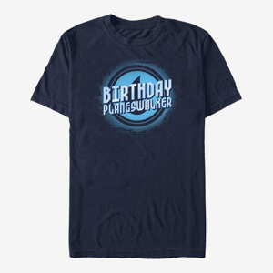 Queens Magic: The Gathering - Blue Mana Birthday Unisex T-Shirt Navy Blue