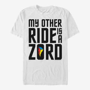 Queens Hasbro Vault Power Rangers - Ride Zords Unisex T-Shirt White